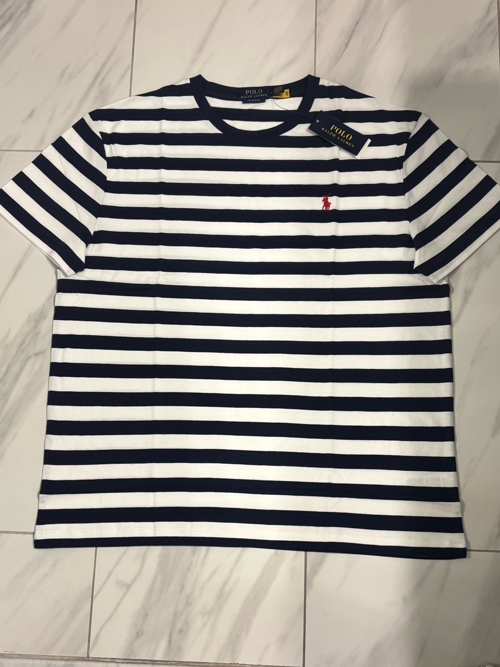 Men’s Polo Ralph Lauren Striped Classic Fit T-Shirt